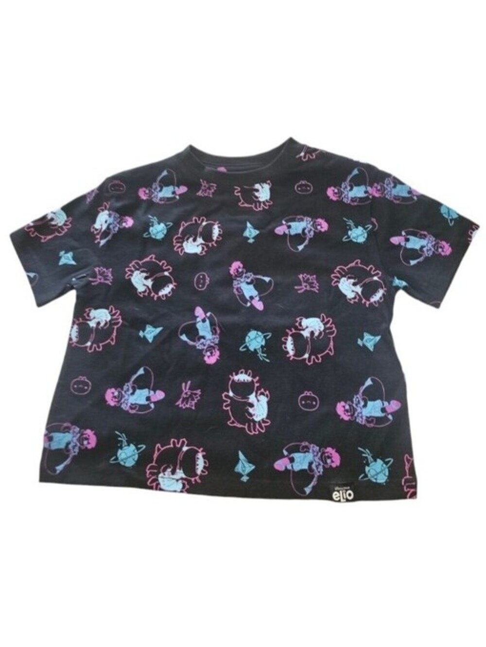 Disney Parks Elio Print Tee T-Shirt Unisex Boys Girls Kids Size XS (4) NEW *Read